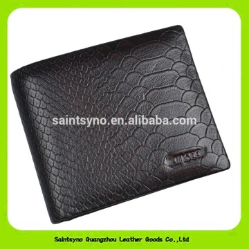 16754 Fashion elegance crocodile skin leather wallet