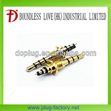 New design screw threaded 3.5mm dc plug