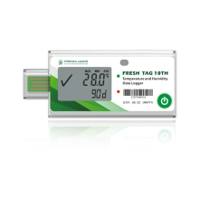 USB PDF Temperature and Humidity Data Logger for Pharmaceutical Logistics