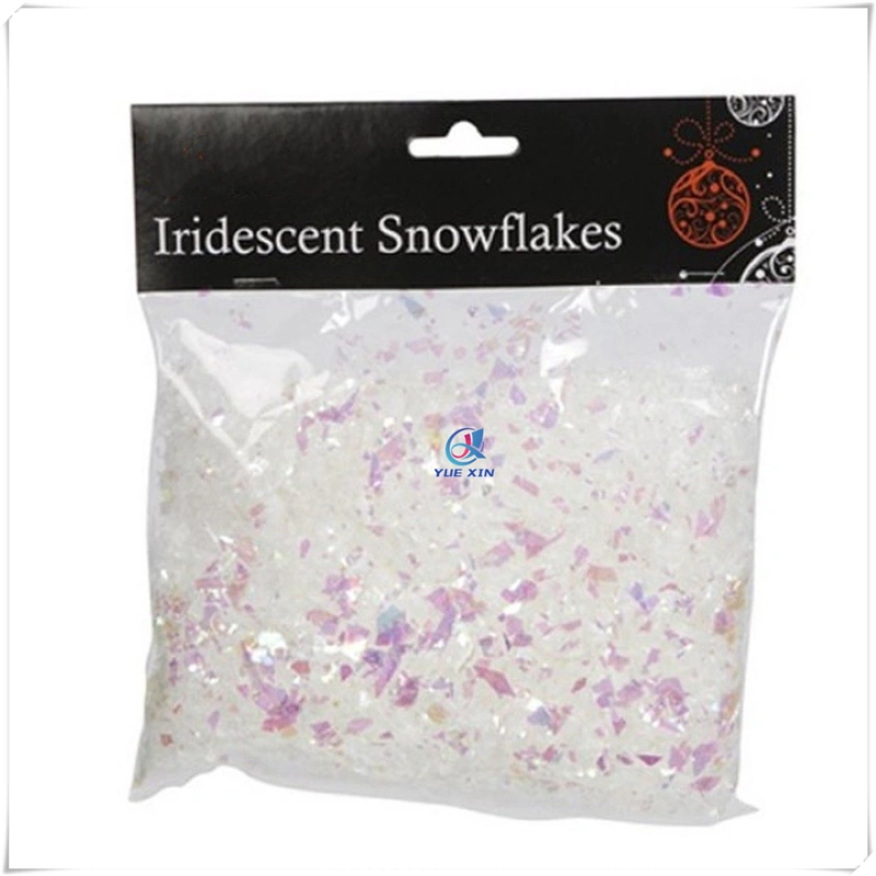 Factory Direct Craft Iridescent Faux Snow for Christmas