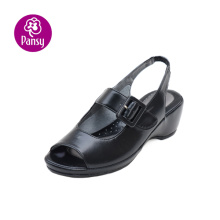 Pansy comodidad zapatos pez boca diseño sandalias