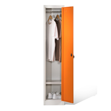 4-Stepped Orange Metal Lockers from Direct Maker