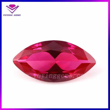 4*8mm Ruby Price China Marquise Shaped 5# Rubies Wholesale
