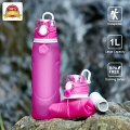 Bouteille d&#39;eau libre de filtre de Squeeze créative de Bque de squeeze mignon réutilisable fait sur commande La bouteille de pliage de l&#39;eau
