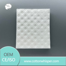 Square cotton pads for women