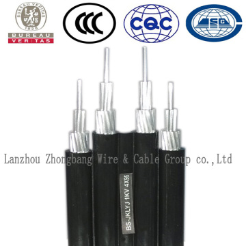 Low Voltage Parallel Bunched Aerial Insulated Cable