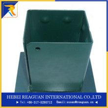 Green & Red Power Coated Pole Anchor