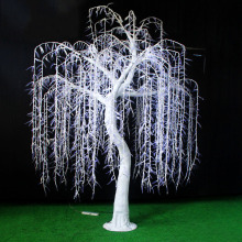LED Lighted Willow Christmas Tree for Wedding Decorations