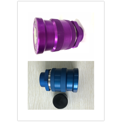 Purple FF0B Female ISO16028 Quick Coupling