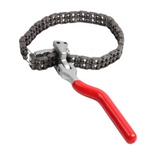 VIKTEC Car Repair Oil Service Tools - Heavy Duty Oil Filter Chain Wrench Spanner (60-160 mm)