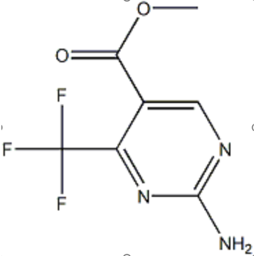 5-CARBOXYLATE DE MÉTHYL 2-AMINO 4-TRIFLUOROMÉTHYL PYRIMIDINE