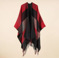 Lady&#39;s Winter Fashion Acrylic Shawl personalizado Nuevo diseño