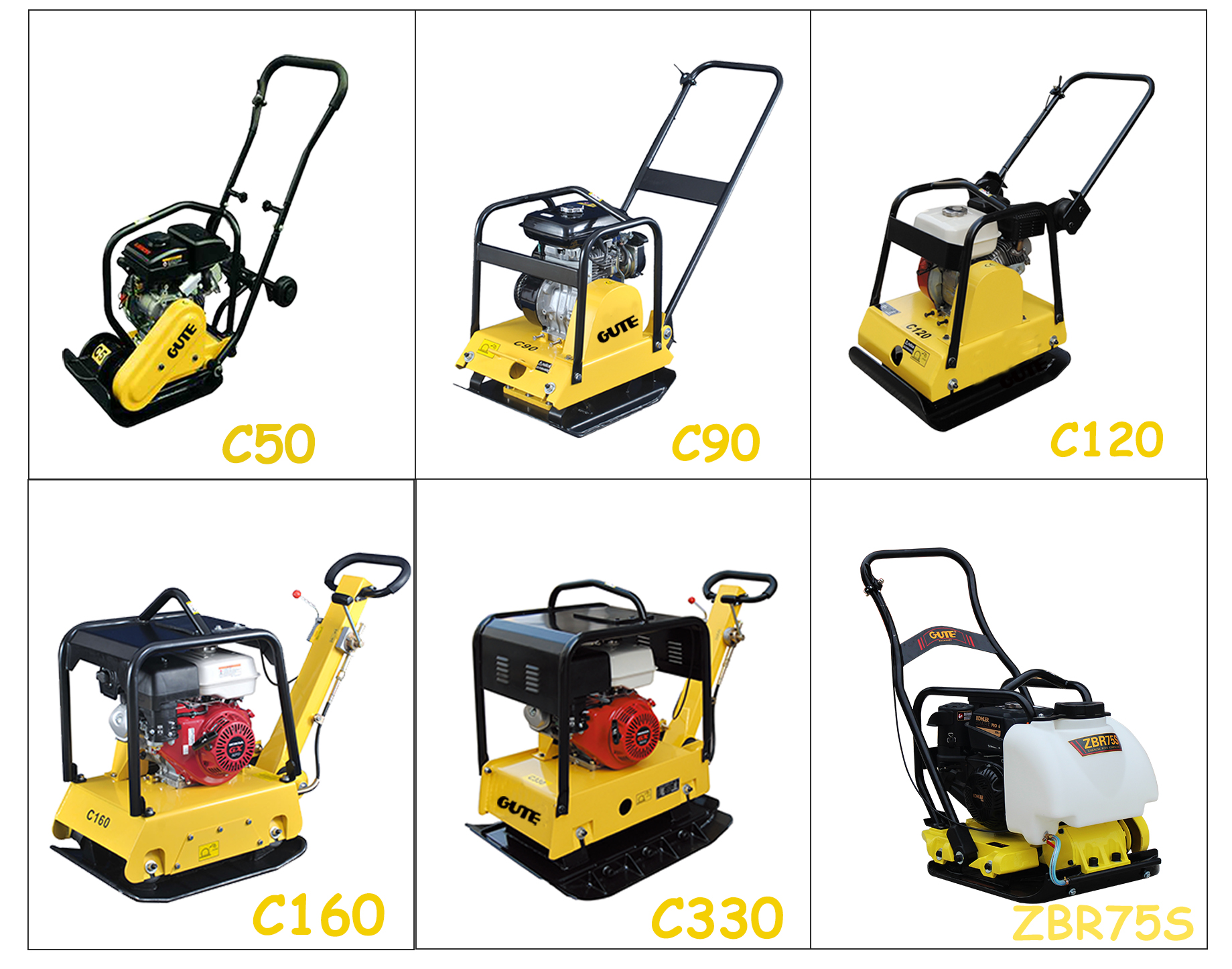 high speed wacker plate compactor with CE
