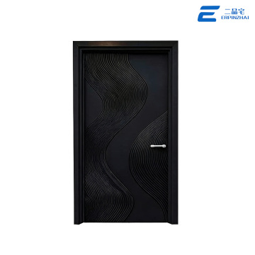 Windproof Full Panel Cast Aluminum Door