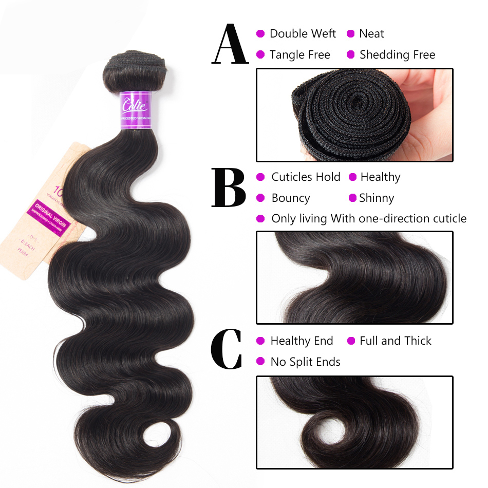 Unprocessed Virgin Peruvian Hair Bundles,Wholesale 100% Peruvian Human Hair Body Wave Hair 3 Bundles With Closure