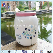 Big ceramic coffee bean sugar mason jar