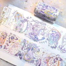 High Quality Holographic Silver PET Tapes for Kid-Friendly Crafts