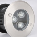 3W IP68 profissional de aço inoxidável led subaquático