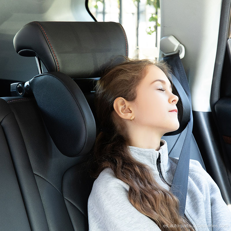 Soporte para el cuello de automóvil ajustable de lujo almohada para dormir