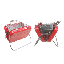 Hot Sale Custom Outdoor Camping Kebab Barbecue Portable Folding Stainless Steel Charcoal Bbq Grills