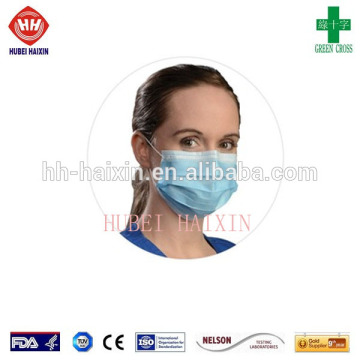 Hospital High quality Disposable Nonwoven Face Mask Manufacturer