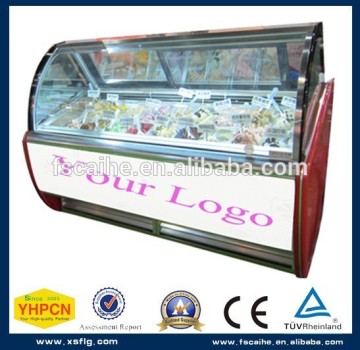 portable ice-cream display freezer