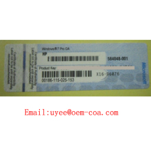 Windows 7 Professional HP OEM COA Label,OEM Key