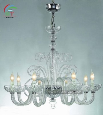 colored murano glass chandeliers