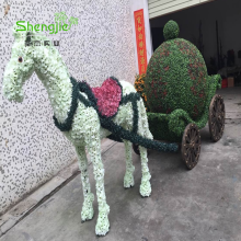 SJLJ013779 high simulation artificial topiary animal landscaping artificial frame