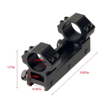 One piece 25.4mm Scope Mount Ring