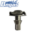 Pilot burner head untuk pemanas air gas