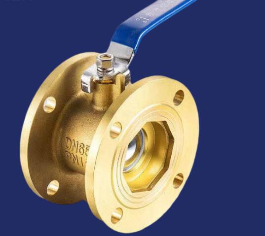 flanged brass ball valve, Corrosion Type Gas, Liquid Use Copper Brass Flanged Ball Valve