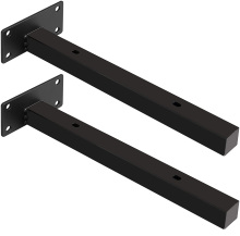 Floating Shelf Brackets Industrial Retro Wall Mounted