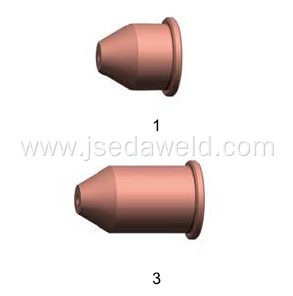 BINZEL ABIPLAS CUT 70 Plasma Cutting Nozzle 742.D008