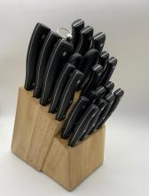 22pcs stainless steel bakelite handle kitchen knife set