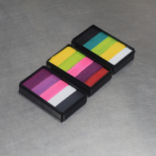 Professional Body Art Split Cake Rainbow Face Paint