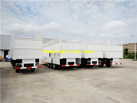 40ton 3 Axles Box Cargo Trailers