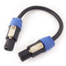 High Power OEM HiFi Speaker Cable with Speakon 4 Core 12AWG