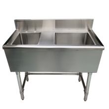 Commercial Stainless Steel Bar Sinks and Laundry Sinks for Restaurants
