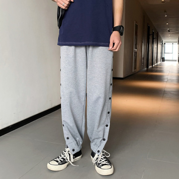 Pantaloni casual elastici in vita da uomo