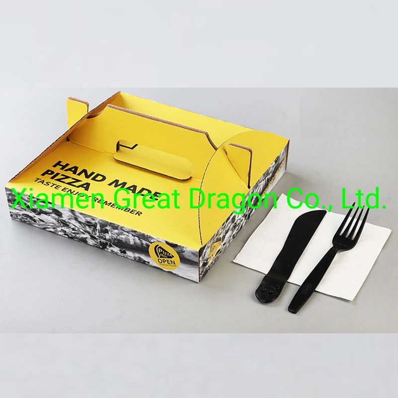 Take out Pizza Delivery Box with Custom Design Hot Sale (PZ2511010)