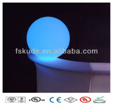 Size 35cm Waterproof Battery lighted garden Decoration Ball Plastic