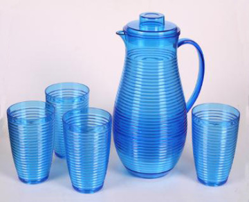 Blue Pitcher Cups