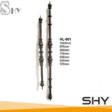 art design wrought iron baluster for fence