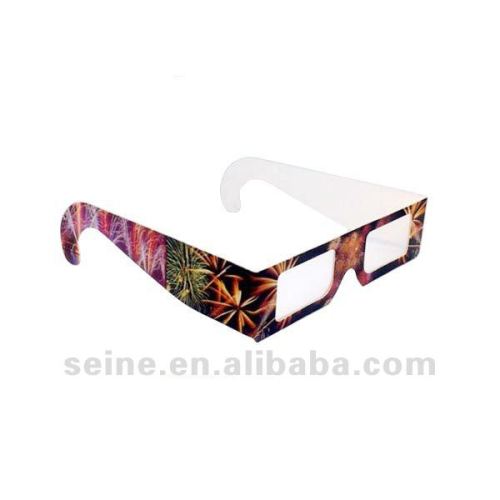 Fireworks papler glasses/promotional glasses/rainbow glasses