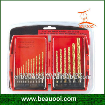 17 Piece Metal Master drill tools Set,good promotional drill set