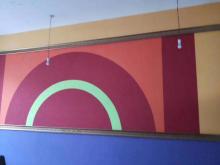 PET acoustic wall panel