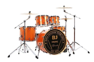 5pcs birch drum set of paint ,snare drum, jazz colorful BJ22BRS