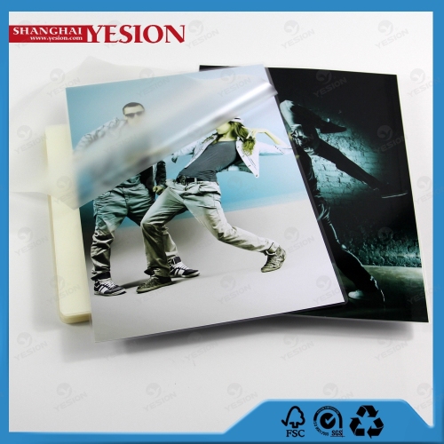 Yesion New Product High Glossy Photo Album Laminating Film, Hot Lamination Film, Crystal Clear Laminating Film