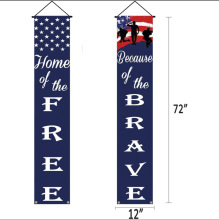 2023 Independence Day Festival Party Decoration: Customizable Door Banners for American Independence Day Celebration